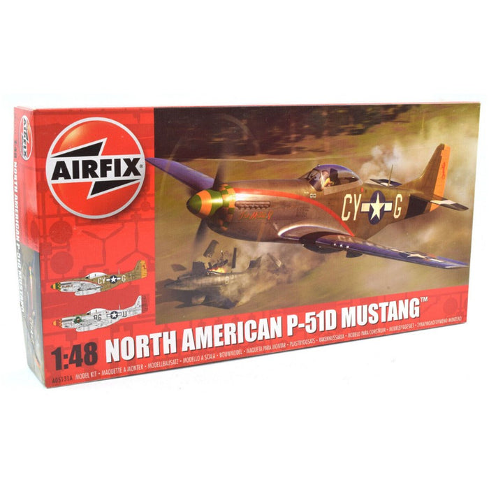 AIRFIX NORTH AMERICAN P-51D MUSTANG, 1:48 Scale Model Kit