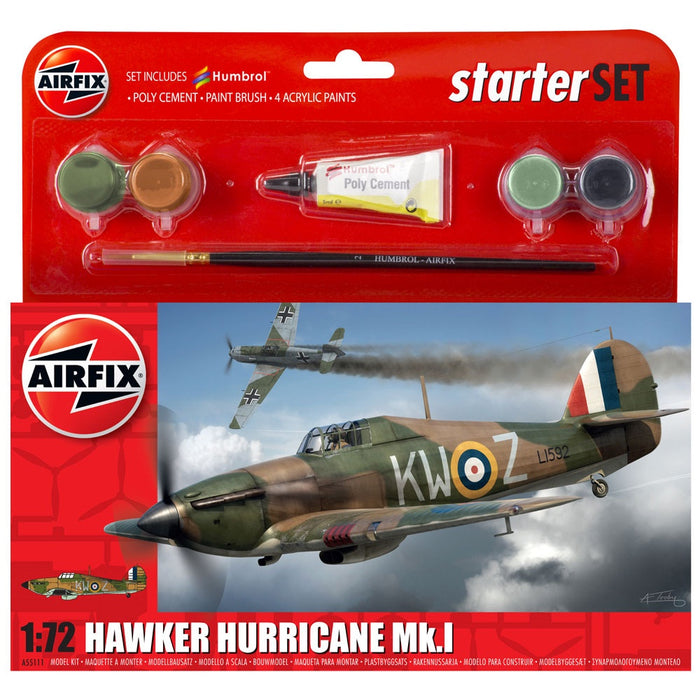 AIRFIX HAWKER HURRICANE MK1 1:72 Scale Model Kit