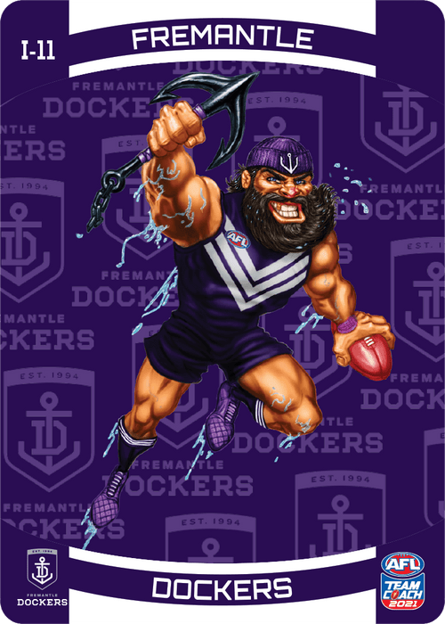 Fremantle Dockers Mascot, 3D Icons, 2021 Teamcoach AFL