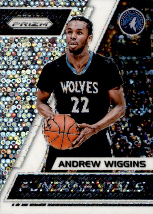 Andrew Wiggins, Fundamentals Fast Break Prizm, 2017-18 Panini Prizm Basketball NBA