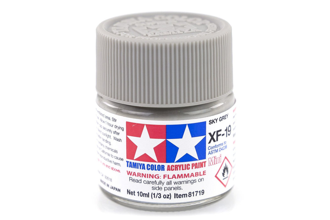 TAMIYA ACRYLIC MINI XF-19 SKY GREY 10ml