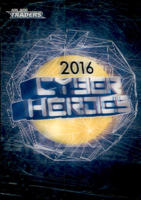 Cyber Heroes Logo, 3D Album card, 2016 ESP Traders NRL