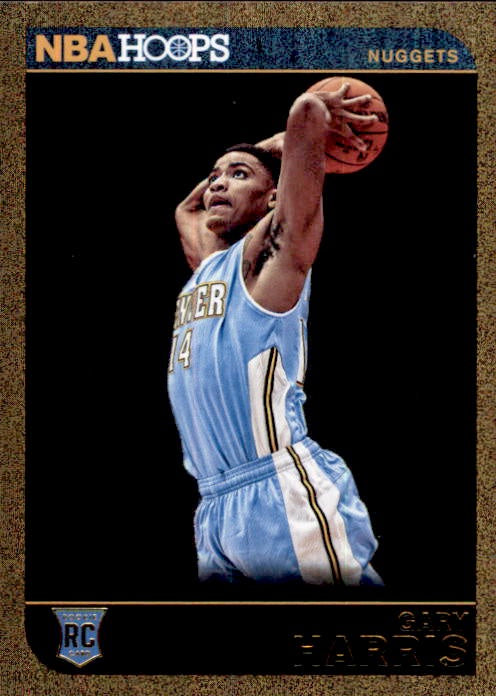 Gary Harris, RC, Gold Foil Parallel, 2014-15 Panini Hoops Basketball NBA