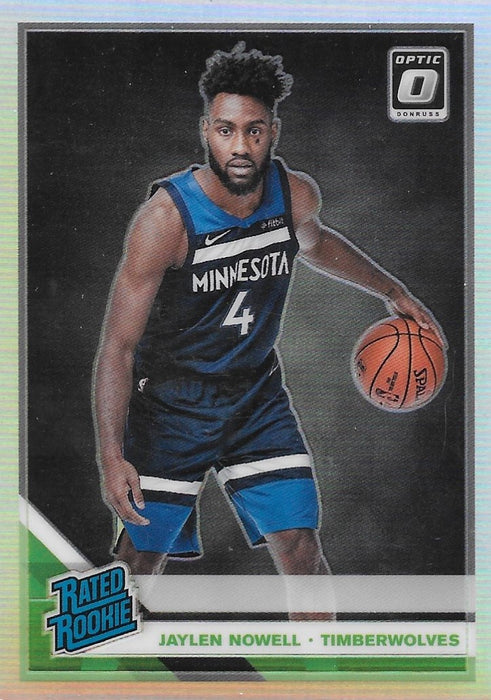 Jaylen Nowell, RC, Silver Prizm, 2019-20 Panini Optic Basketball NBA