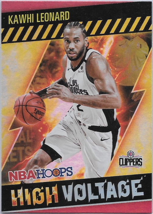 Kawhi Leonard, High Voltage, 2020-21 Panini Hoops Basketball NBA