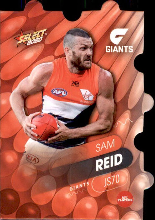 JS70 Sam Reid, Jigsaw, 2020 Select AFL Footy Stars