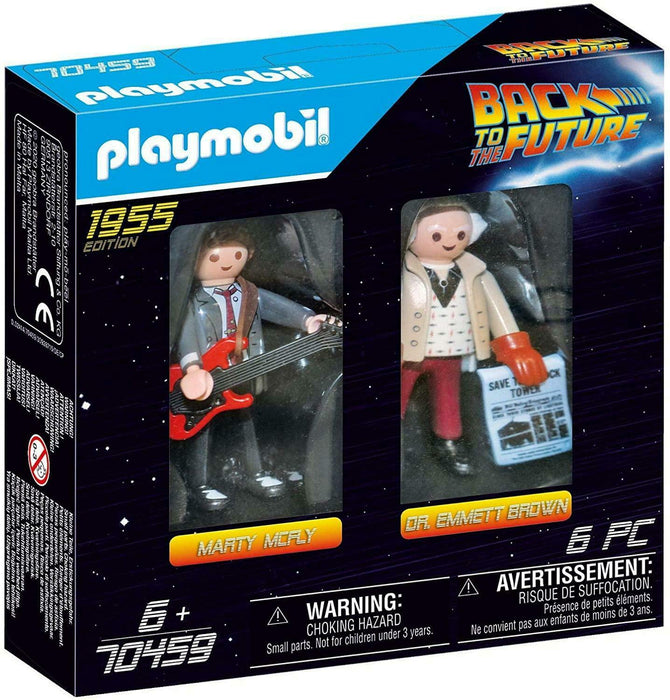 Playmobil - Back to the Future Marty McFly and Dr. Emmett Brown 1955