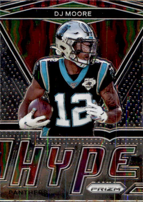 DJ Moore, Hype, 2020 Panini Prizm Football NFL
