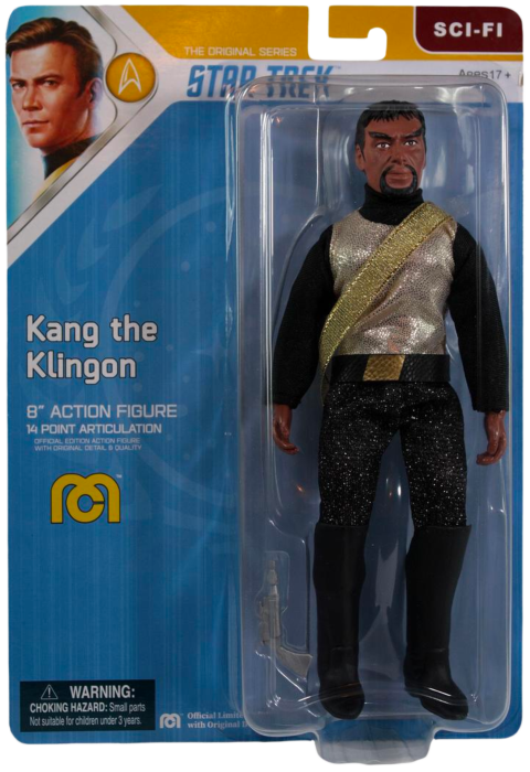 Star Trek Kang the Klingon, 8" Action Figure, MEGO Sci-Fi