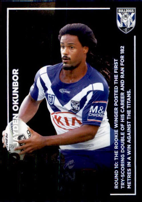 Jayden Okunbor, Season to Remember, 2020 TLA Traders NRL