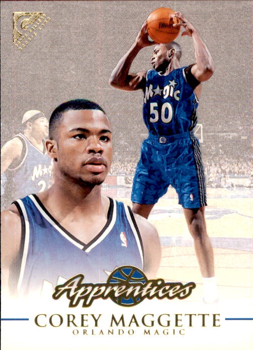 Corey Maggette, Apprentices, 2000-01 Topps Gallery NBA Basketball