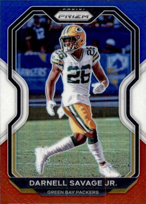 Darnell Savage Jr, Red White Blue Prizm, 2020 Panini Prizm Football NFL