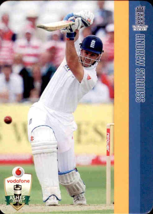 Andrew Strauss, 2010-11 Ashes Series Cricket Card