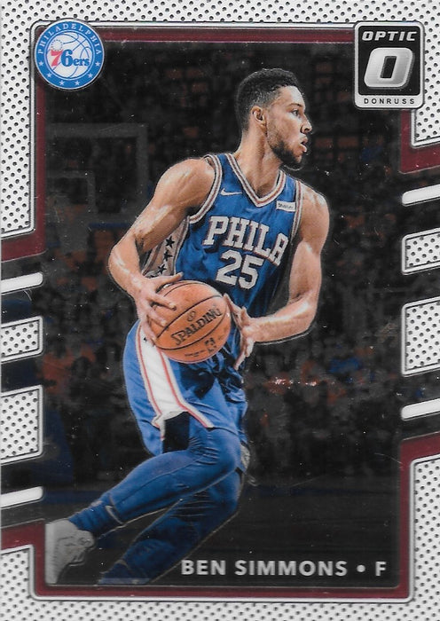 Ben Simmons, 2nd Year, 2017-18 Panini Donruss Optic Basketball NBA