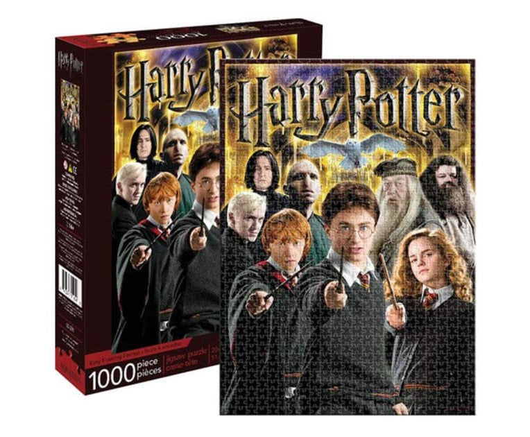 Harry Potter Collage 1000 Piece Jigsaw Puzzle by Aquarius