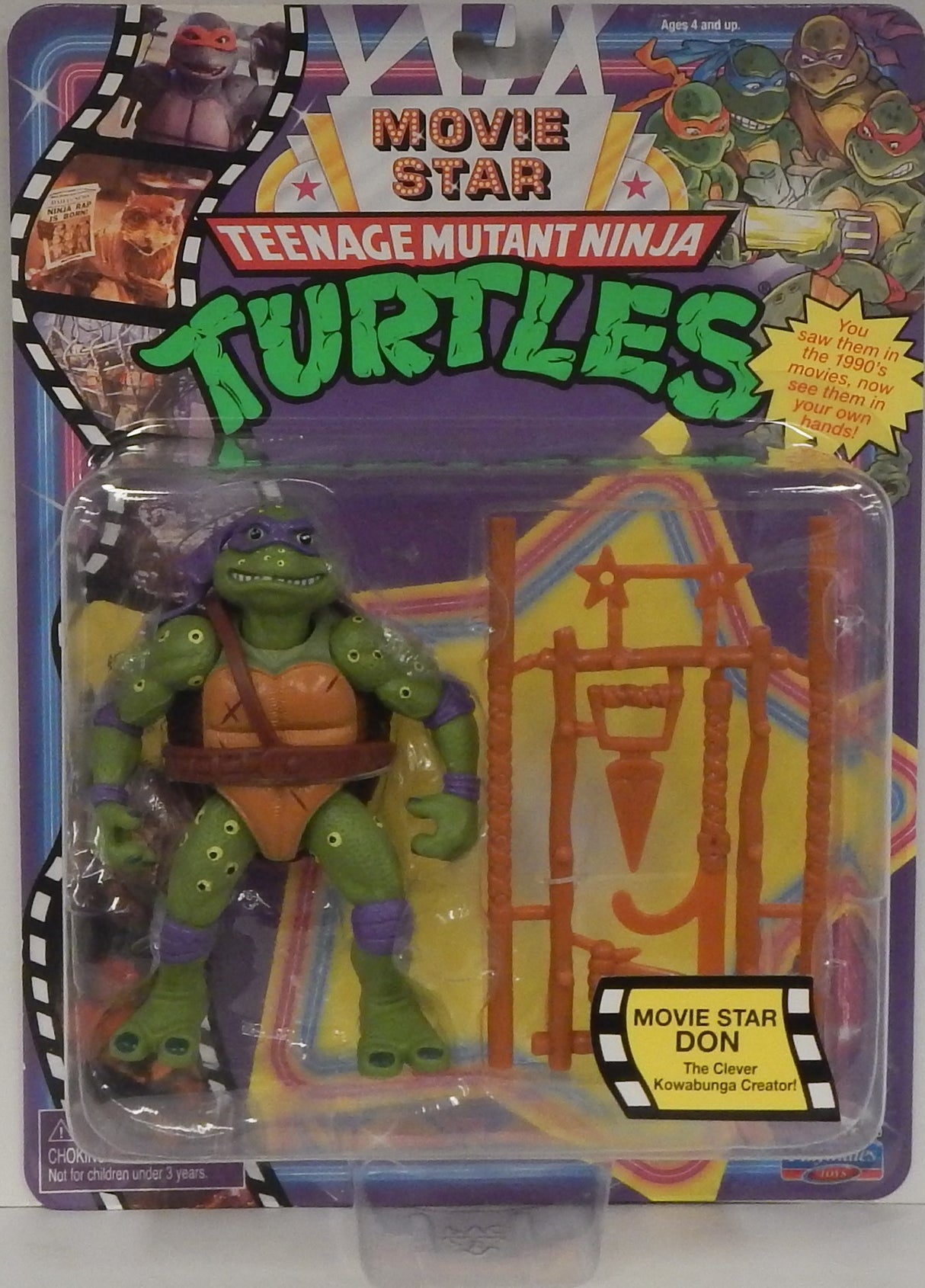 Teenage Mutant Ninja Turtle Movie Star Action Figure Set - 6 Pack