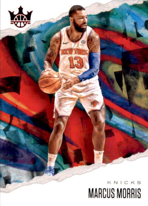 Marcus Morris, #44, RED Foil, 2019-20 Panini Court Kings Basketball NBA