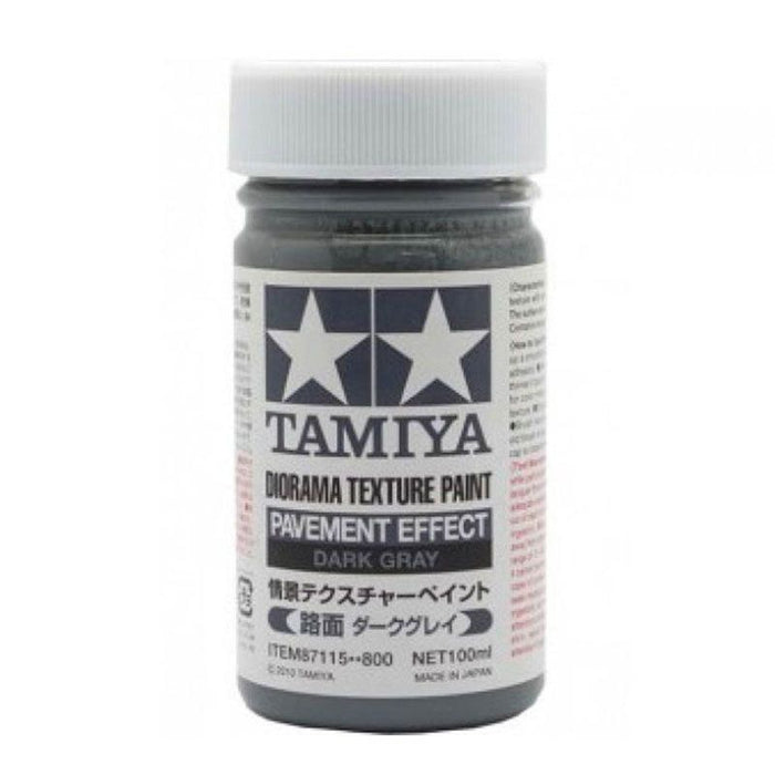 TAMIYA TEXTURE PAINT-PAVEMENT EFFECT DARK GRAY