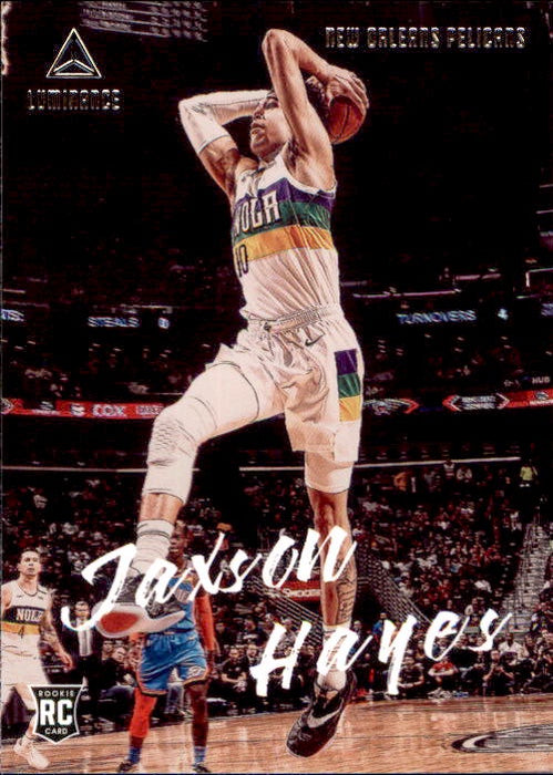 Jaxson Hayes, RC, Luminance, 2019-20 Panini Chronicles NBA Basketball