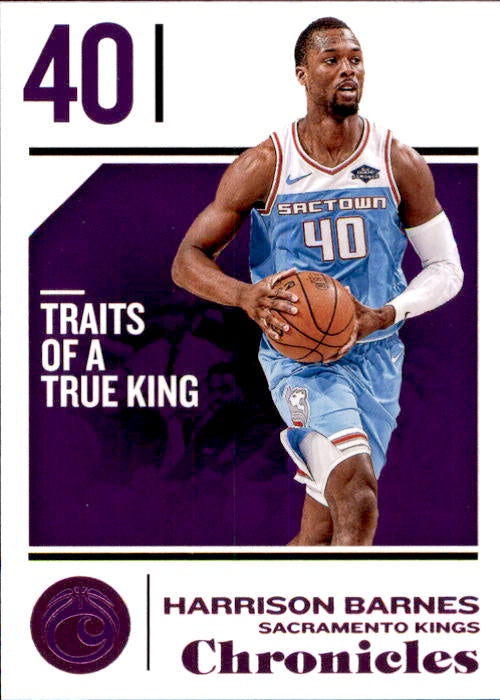Harrison Barnes, #38, PINK, 2018-19 Panini Chronicles Basketball NBA
