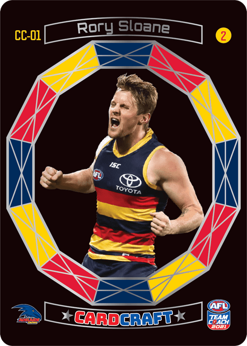 Rory Sloane #2, Craft Card, 2021 Teamcoach AFL