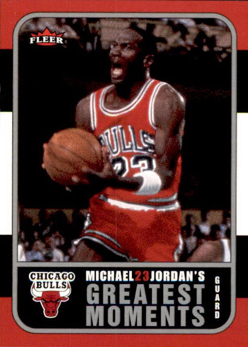 Michael Jordan, Greatest Moments, MJ3, 2006-07 Fleer Basketball NBA