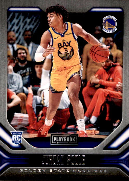 Jordan Poole, RC, Playbook, 2019-20 Panini Chronicles NBA Basketball