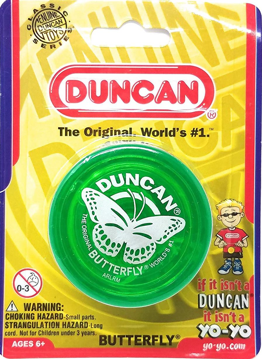 Duncan Yo Yo Butterfly - Choose your Colour