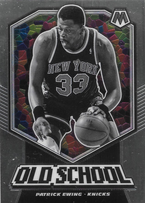 Patrick Ewing, Old School, 2019-20 Panini Mosaic Basketball NBA