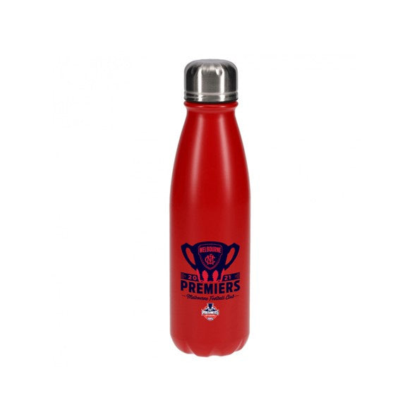 MELBOURNE DEMONS 2021 PREMIERS STAINLESS STEEL DRINK BOTTLE 500ML