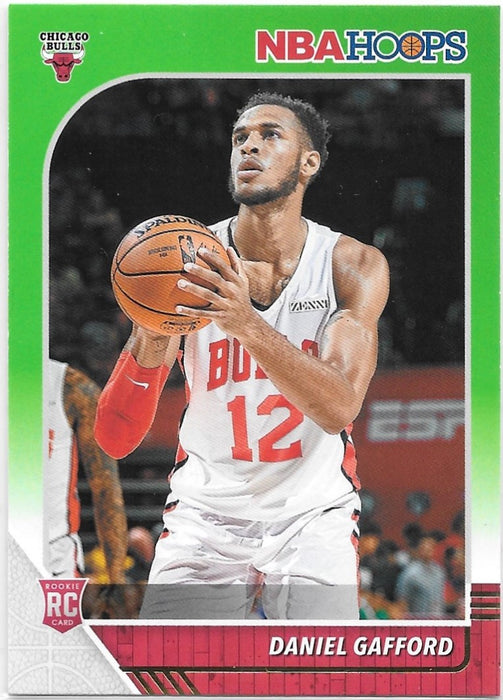 Daniel Gafford, RC, Green Parallel, 2019-20 Panini Hoops Basketball NBA