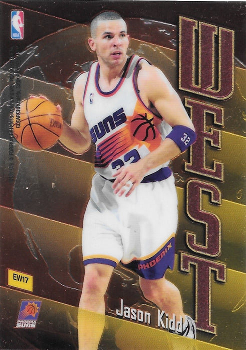 Jason Kidd, Rod Strickland, East West, 1998-99 Topps Finest Basketball NBA