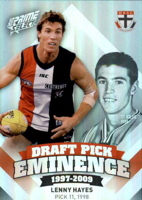 Lenny Hayes, Draft Pick Eminence, 2013 Select AFL Prime
