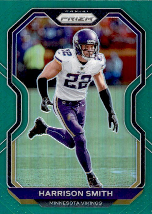 Harrison Smith, Green Prizm, 2020 Panini Prizm Football NFL