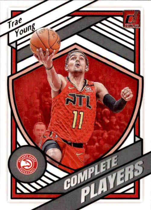 Trae Young, Complete Players, 2020-21 Panini Donruss Basketball NBA