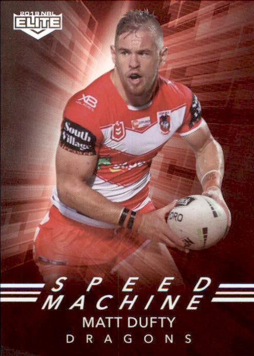 Matt Dufty, Speed Machine, 2019 TLA Elite NRL