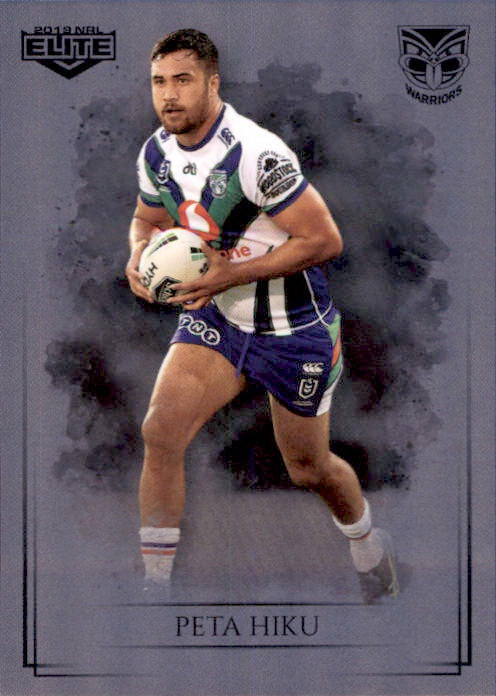 Peta Hiku, Silver Special Parallel, 2019 TLA Elite NRL