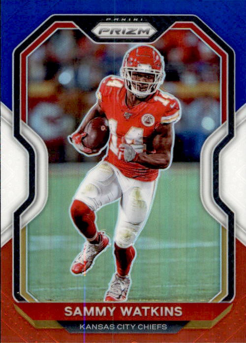 Sammy Watkins, Red White Blue Prizm, 2020 Panini Prizm Football NFL