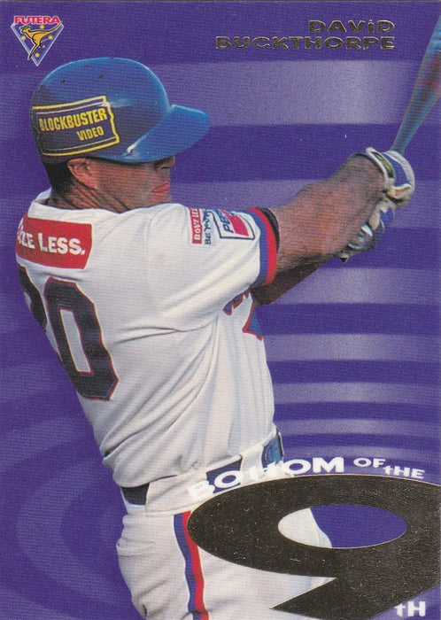 David Buckthorpe, Bottom of the 9th, 1995 Futera ABL Baseball