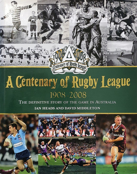 A Centenary Of Rugby League 1908 - 2008 Hardcover Book