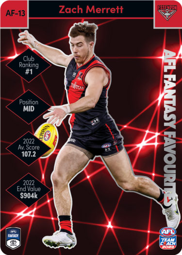 Zach Merrett, AFL Fantasy Favourites, 2023 Teamcoach AFL