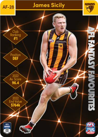 James Sicily, AFL Fantasy Favourites, 2023 Teamcoach AFL