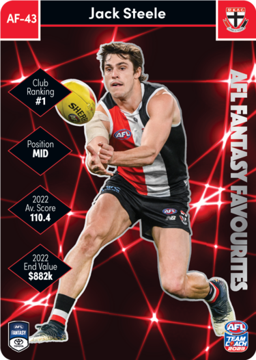 Jack Steele, AFL Fantasy Favourites, 2023 Teamcoach AFL