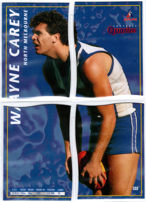 Wayne Carey, 1995 AFLPA Football Quarters