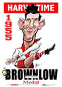 Fred Goldsmith, 1955 Brownlow Medallist, Harv Time Poster