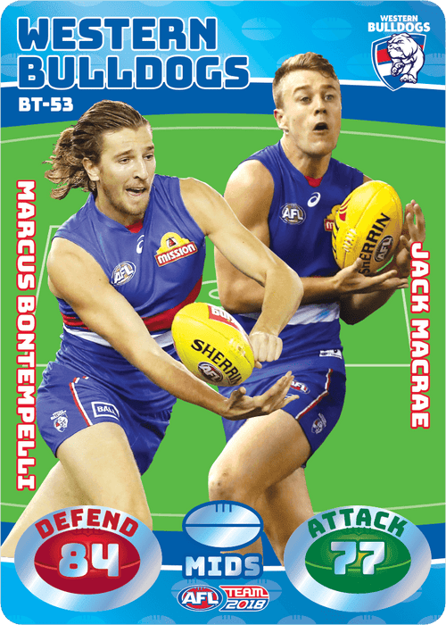 Bontempelli & Macrae, Battle Teams, 2018 Teamcoach AFL