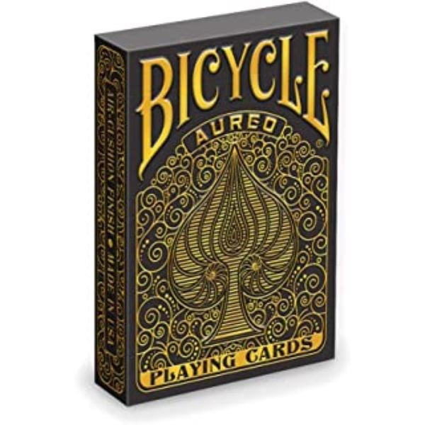 Bicycle Playing Cards - Aureo Deck (Black and Gold)