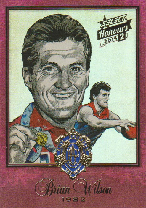 Brian Wilson, Brownlow Sketch, 2014 Select AFL Honours 2