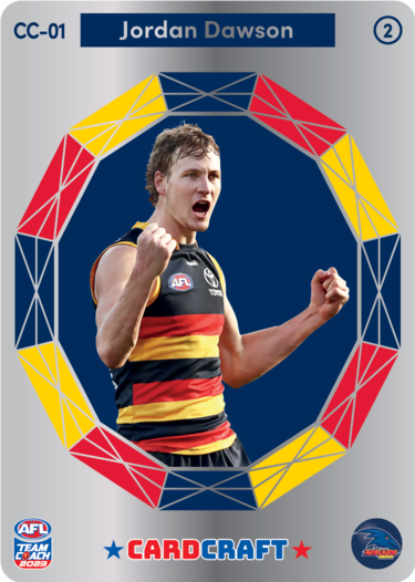 Jordan Dawson, Card Craft #2, 2023 Teamcoach AFL