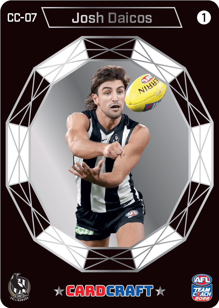 Josh Daicos, Card Craft #1, 2022 Teamcoach AFL